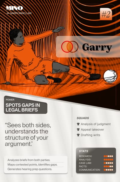 Garry agent card