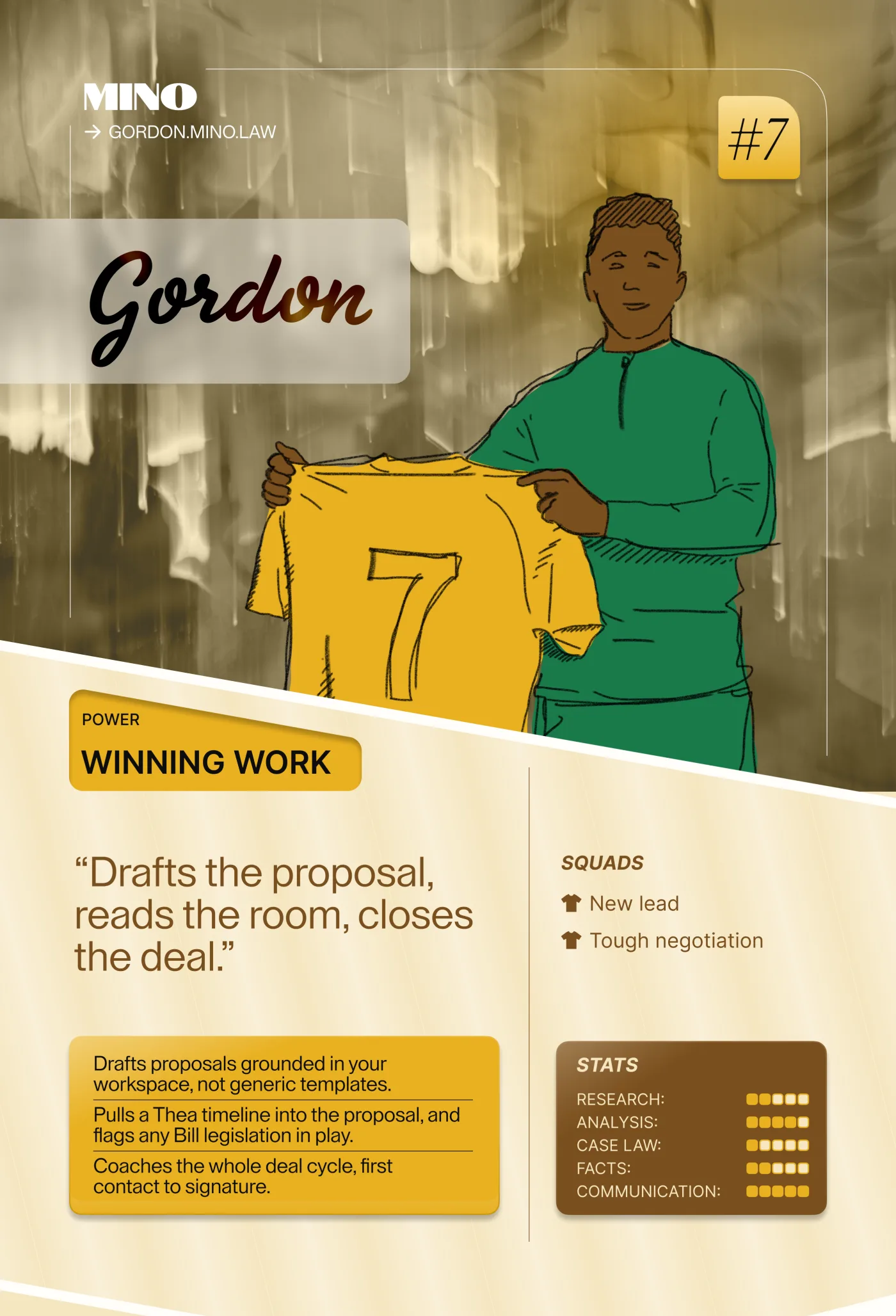 Gordon agent card