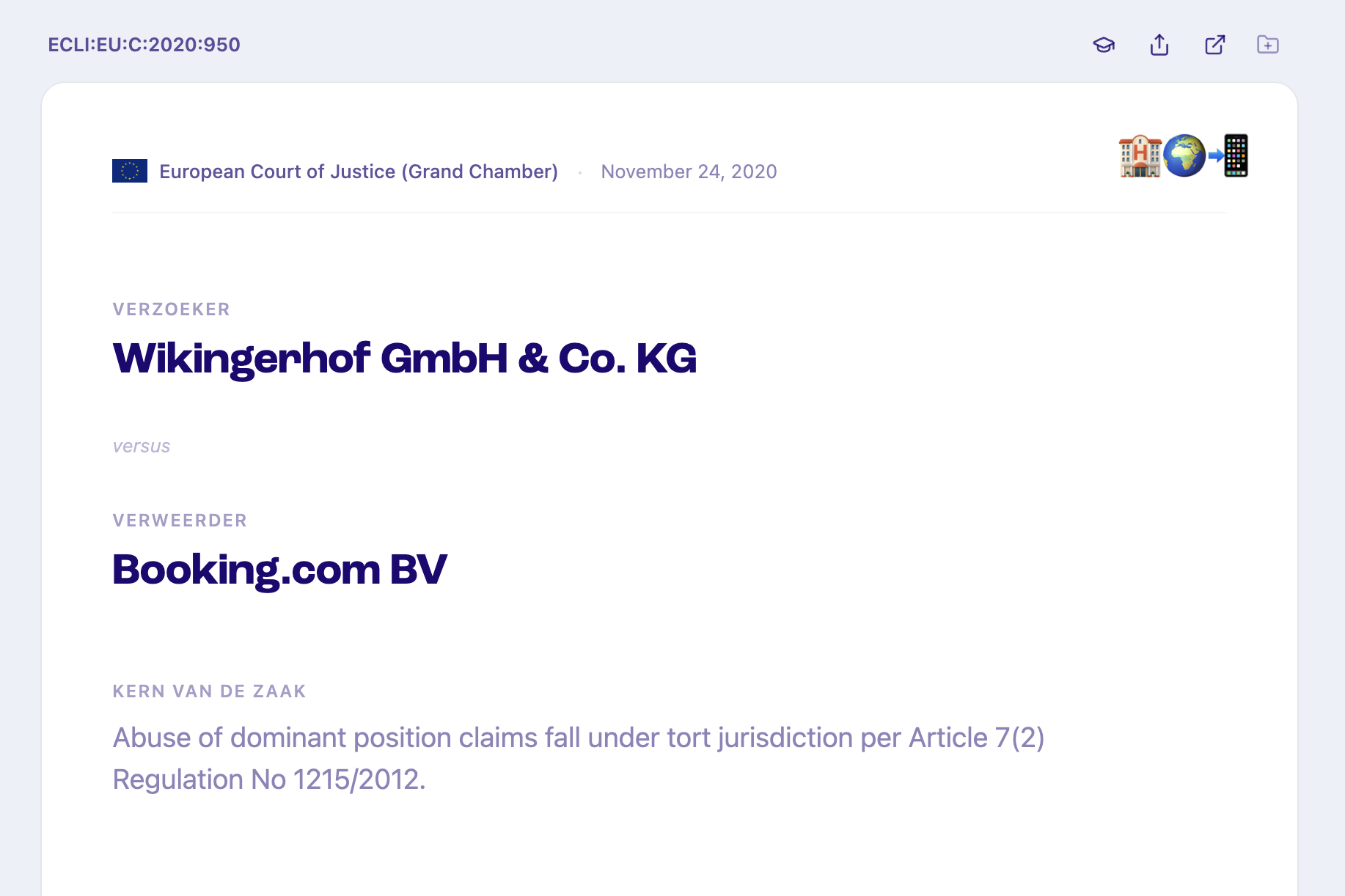 Feitlijn — Case Law Research